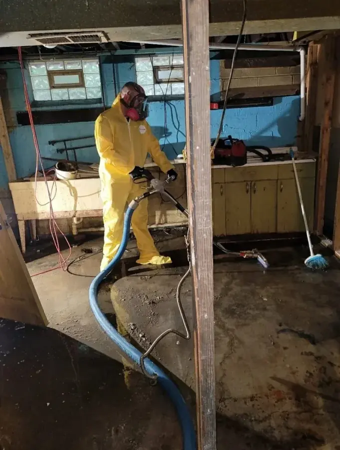 Category 3 black water backup cleanup in a Canyon Country, CA home